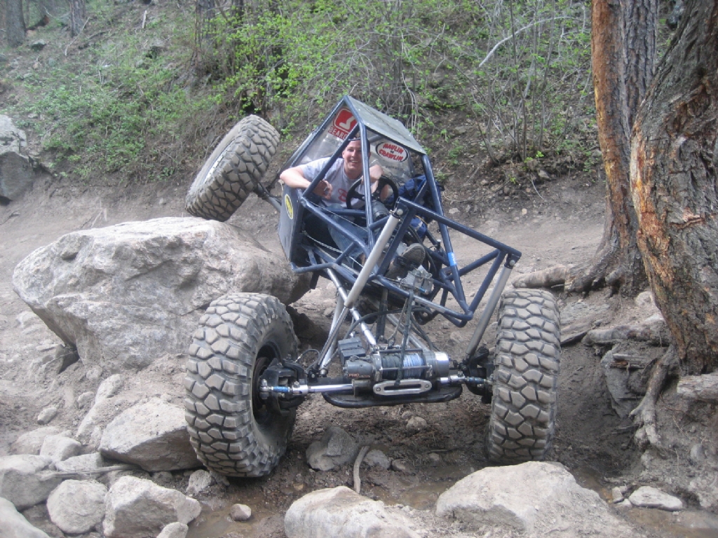 Canage Canyon with Russell - Russell taking the fun lines!